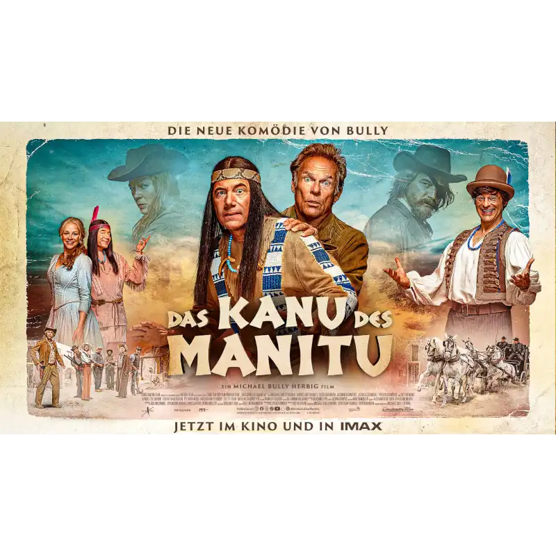 Filmplakat "Der Kanu des Manitu". Bildrechte: Constantin Film