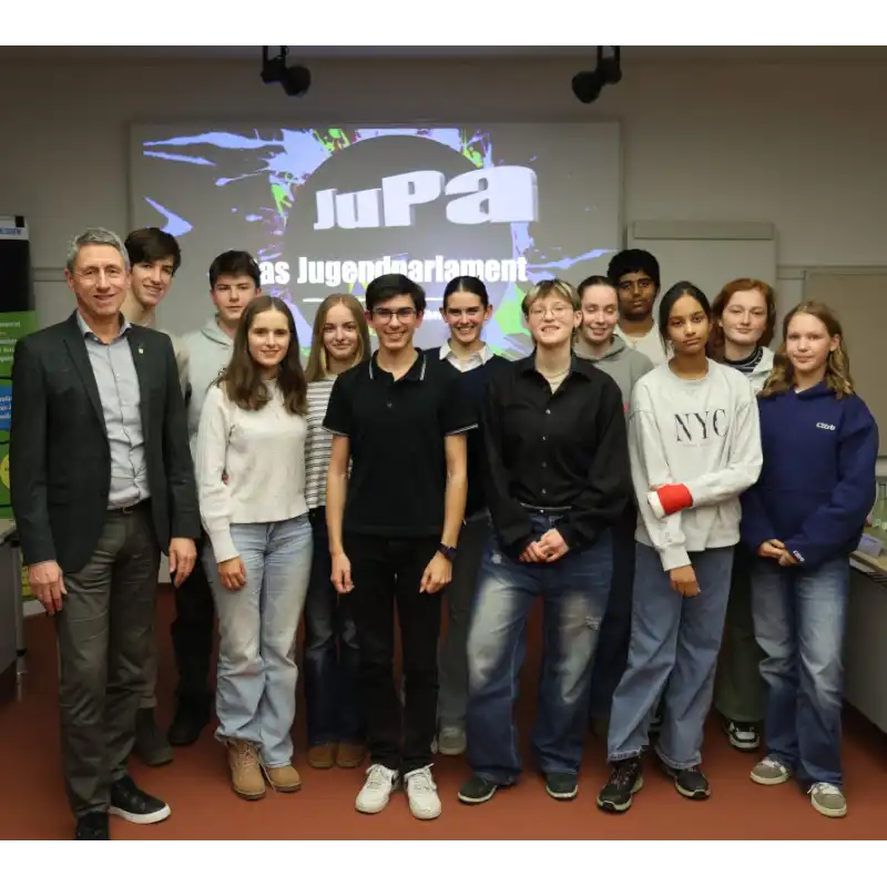 Das neue Jugendparlament Unterschleißheim (Foto: Nicolas Perrot)