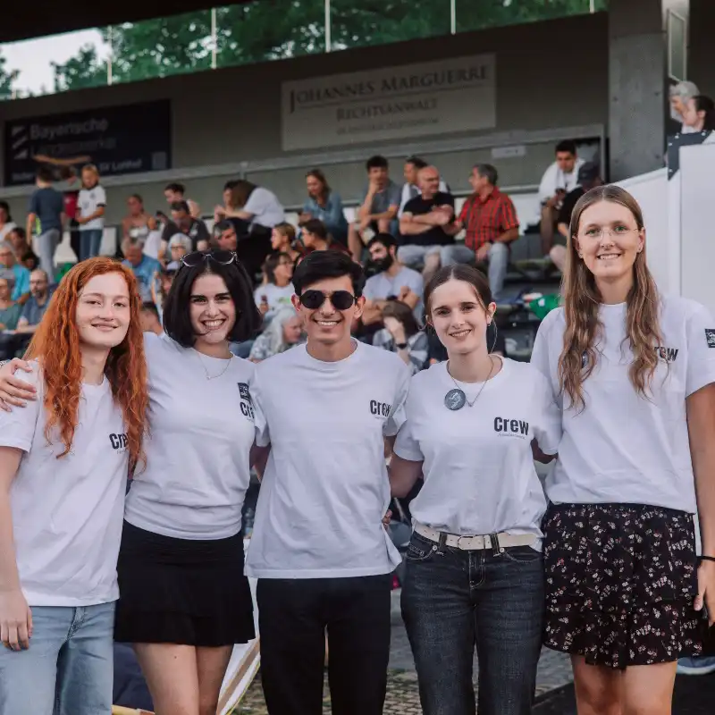 Aus dem Jugendparlament Unterschleißheim (von links nach rechts): Katrina Hochgesang, Emilia Emiliano, Emilio Emiliano, Neela Kaltenbach, Magdalena Sievers